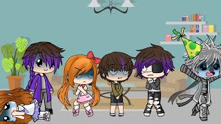 Evil laugh contest Afton family skit Gacha life [upl. by Gerick]