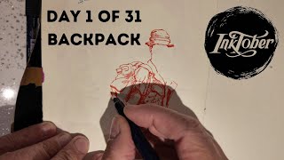 Inktober 2024 BackPack Day 1 of 31 [upl. by Remas639]