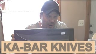 bkampt kabar knives unboxing [upl. by Idolla]