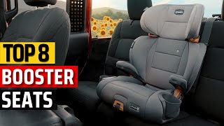 Top 8 Best Booster Seats 2024 ✅Elevate Your Childs Ride✅ [upl. by Anairam]