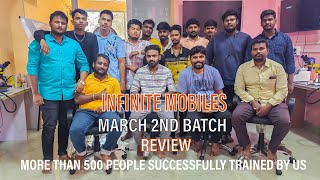 Mobile service training in tamil  Best mobile chip level service training in covai infinitemobiles [upl. by Sivlek]