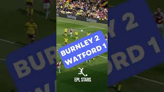 Josh Brownhill winner against Watford  Burnley 2 Watford 1 shorts [upl. by Sahpec]