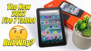 AllNew Fire 7 Tablet HandsOn review Why Did Amazon Even Release This In 2022🤔 [upl. by Dennie]