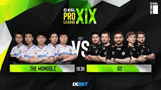 The MongolZ vs G2  ESL Pro League S19  Group stage  MN cast [upl. by Attecnoc957]