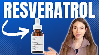 RESVERATROL FOR ANTIAGING SKIN CARE 😍 DERMATOLOGIST DrDrayzday [upl. by Abad810]