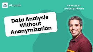 Data Analysis Without Anonymization [upl. by Roseann]