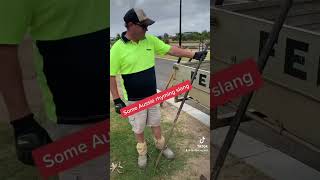 Some Aussie slang for fence tools fencebuilding fence work howto shorts [upl. by Gavette]