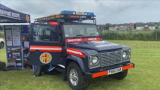 Maryport Rescue Light amp Siren Demo [upl. by Yelahc]