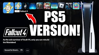 How To Download Fallout 4 Free PS5 Upgrade [upl. by Nauaj197]