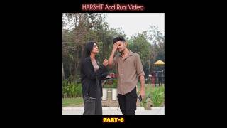 Harshit Prank Tv ♥️ Harshit And Ruhi Video  shorts tranding [upl. by Ecissej]