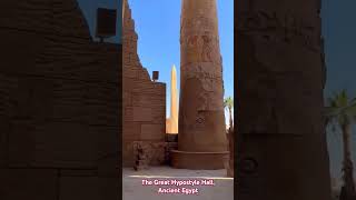 The Great Hypostyle Hall Ancient Egypt shorts shortvideo shortsfeed [upl. by Newcomer938]