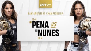 UFC 277 Amanda Nunes vs Julianna Pena 2 HIGHLIGHTS [upl. by Ajnotal]