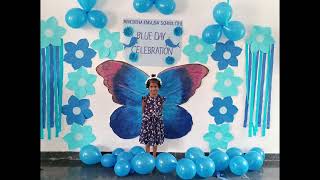 BLUE DAY CELEBRATION  NIVEDITHA ENGLISH SCHOOL Doddaballapur [upl. by Zahara860]