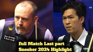 Thepchaiya UnNooh Vs Mark Williams Snooker 2024 last part highlight [upl. by Dualc]