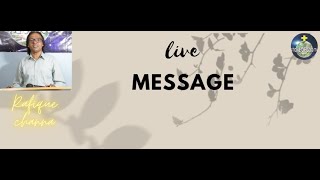 LIVE MESSAGE BY PASTOE RAFIQUE CHANNA AND HE WILL ALOSE PARYER FOR ALL PEOPIE [upl. by Lander]