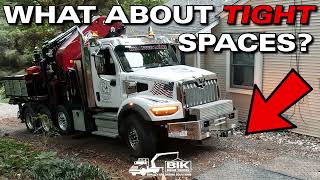 The BIK Tree Care Series TC126 Grapple Saw Truck  What About Tight Spaces [upl. by Golightly160]