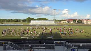 Matanzas High School Band of Pirates Rehearsal 10424 [upl. by Junette]