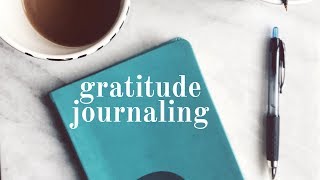 How to Gratitude Journal for Mindfulness Better Sleep and Positive Thinking [upl. by Kutzer]