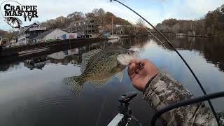 Crappie Fishing Occoquan River Thanksgiving 2021 [upl. by Dielu]