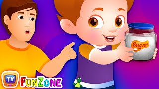 Johny Johny Yes Papa Nursery Rhyme Sugar  ChuChu TV Funzone Nursery Rhymes for Kids [upl. by Acilegna]