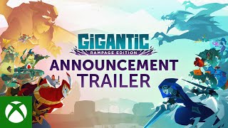 GIGANTIC RAMPAGE EDITION  Announcement Trailer [upl. by Raybin]