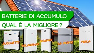 Quale BATTERIA scegliere per il FOTOVOLTAICO [upl. by Abey]