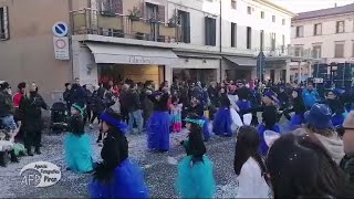 Italodisco impazza al Carnevale con i carri in maschera di Camposampiero [upl. by Smoot]