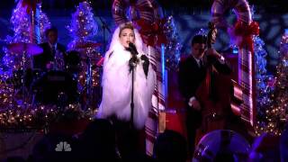 HD Kylie Minogue LET IT SNOW live Christmas in Rockefeller Center 2010avi [upl. by Rumit447]