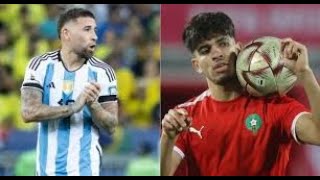 Argentina vs Morocco Highlights  Olympic Games Paris 2024 [upl. by Fiertz]