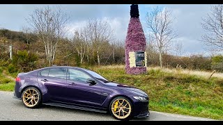 Jaguar Project 8 Euro Tour part 1 Reims GP circuit Beaujolais Nouveau amp history of Beaujolais Run [upl. by Sileas69]