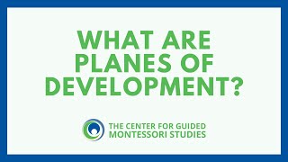 What Are Planes of Development  Montessori Points of Interest [upl. by Edwin625]