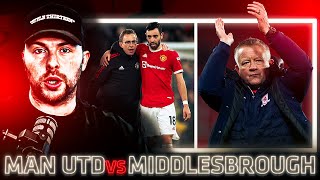 Man United OUT amp EMBARRASSED Manchester United 11 Middlesbrough Highlights amp Reaction [upl. by Retsam]