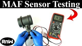 How to Test a Mass Air Flow MAF Sensor  Without a Wiring Diagram [upl. by Eecart707]