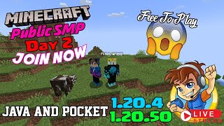 Minecraft Public SMP With Uvi  Day 2 Live [upl. by Anned]