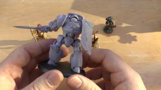 Legio Custodes ContemptorGalatus Dreadnought  Review WH40K [upl. by Eiznek812]