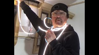 Narrowboat Build Finish Lighting Make extractor Light Fitting [upl. by Corine]