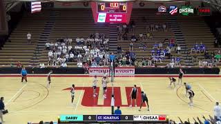 St Ignatius defeats Hilliard Darby in 3  2024 D1 State SemiFinal [upl. by Yaner369]