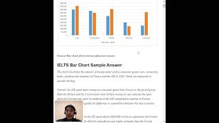 Разбор IELTS Writing Task 1 Bar Chart на примере [upl. by Akinajnat]