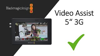 Blackmagic Video Assist 5” 3G [upl. by Danby]