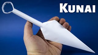 Come Fare un Kunai di Carta  Origami KUNAI š” [upl. by Rothberg]