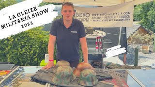 La Gleize militaria show 2023  Bevomilitariacom [upl. by Jer]