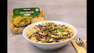 Quick amp Easy Kirkland Signature Organic Spinach amp Cheese Ravioli [upl. by Gurevich]