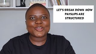 HOW TO FINALLY UNDERSTAND YOUR PAYSLIP  South African YouTuber [upl. by Eikkin]