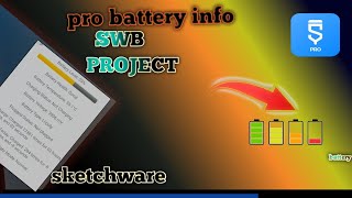 How to make battery information in Java sketchware project [upl. by Bertrando]