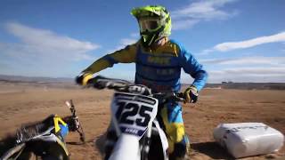 Motocross campeonato de España carrera de motos Motorcycle race [upl. by Artenehs]