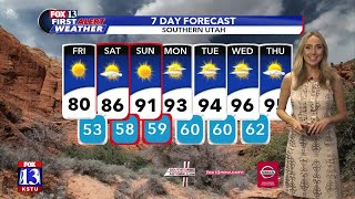 The Friday afternoon weather forecast with Fox 13 meteorologist Allison Croghan [upl. by Ahsaei]