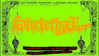 SKELETHAL Fr Live Paris  Le Glazart 18 10 2024 [upl. by Faber]