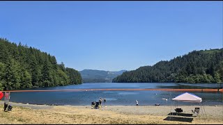 MERWIN PARK  LAKE MERWIN  ARIEL WASHINGTON STATE [upl. by Ecirted652]