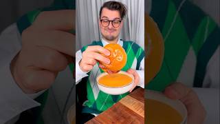 How to dip BURGER to CHEESE sauce properly according to dad😎❤️🍔 CHEFKOUDY [upl. by Leilani]