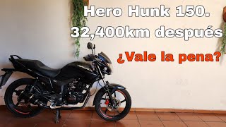 Hero Hunk 150 ¡¡32000km después ¿Hay refacciones [upl. by Hermina]